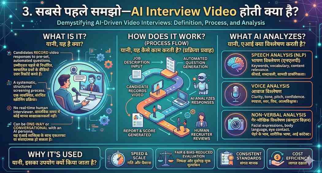 सबसे पहले समझो—AI Interview Video होती क्या है?