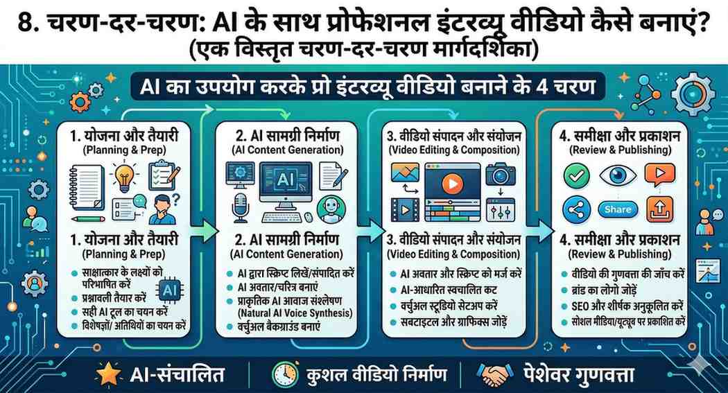 Step-by-Step: AI से Professional Interview Video कैसे बनाएं?