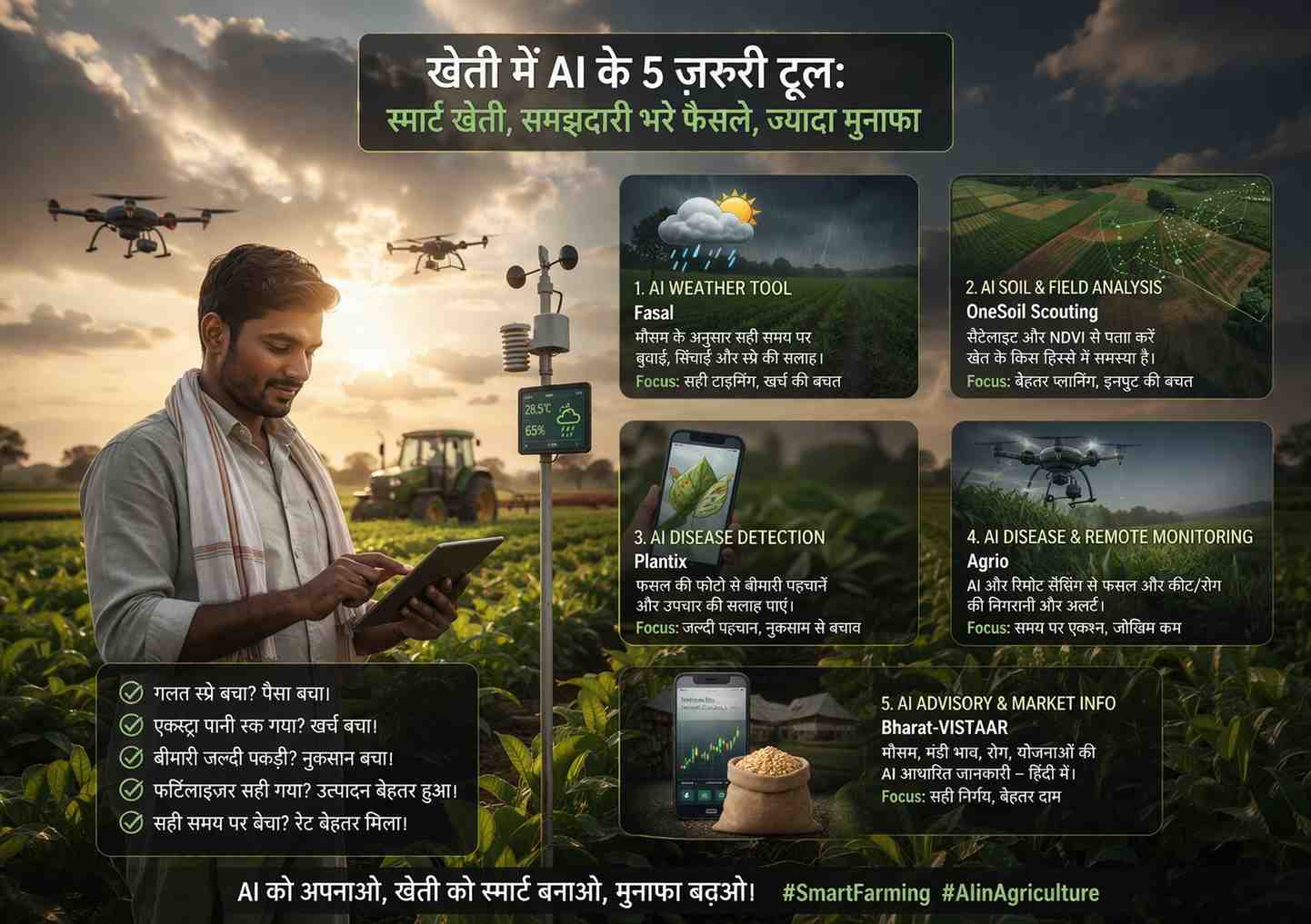 मेरे हिसाब से खेती में सबसे बड़ा फर्क कई बार मेहनत नहीं, फैसला लाता है।