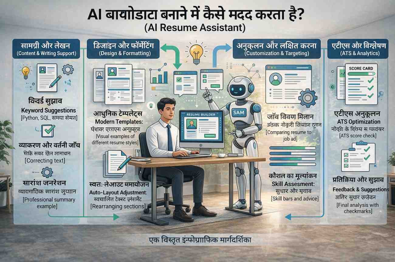 Resume बनाने में AI कैसे मदद करता है?