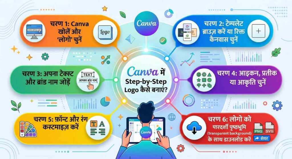 Canva में Step-by-Step Logo कैसे बनाएं?