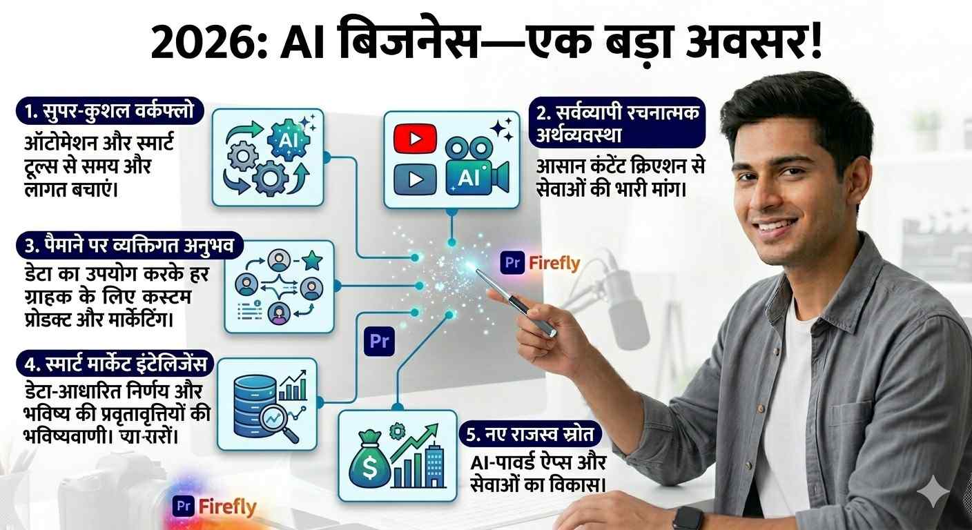 2026 में AI Business इतना बड़ा मौका क्यों है?