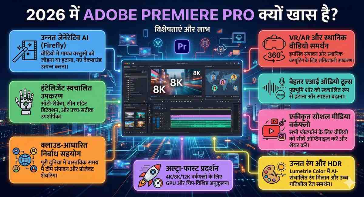 2026 में Adobe Premiere Pro इतना खास क्यों है?