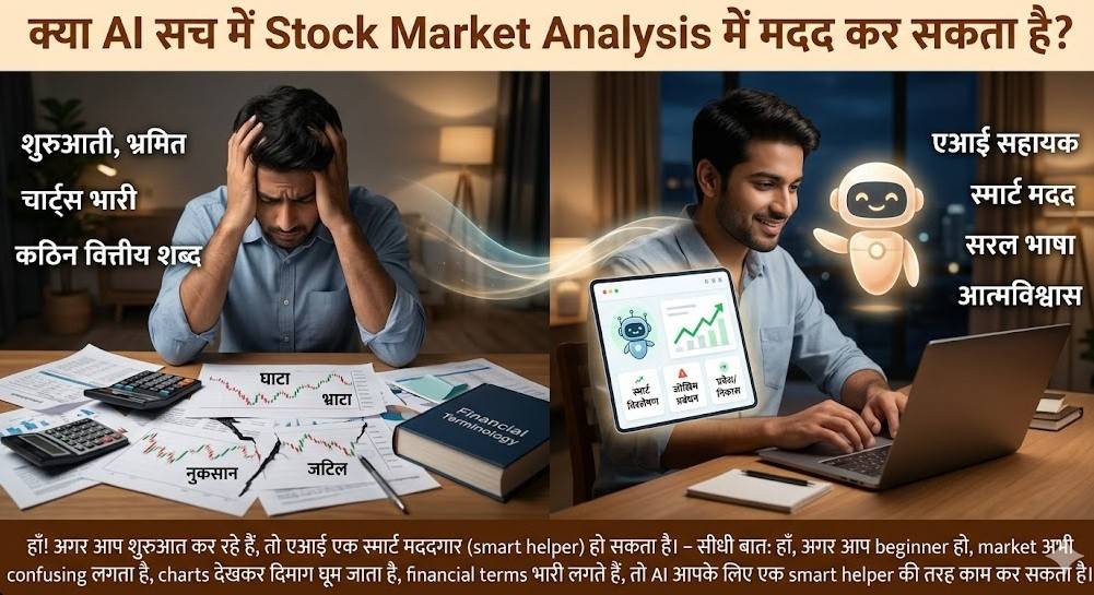 AI से Stock Market में Analysis कैसे करें और कमाई के मौके कैसे खोजें