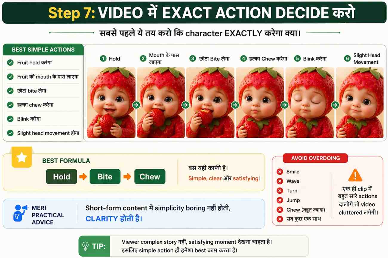 AI Fruit Baby Video कैसे बनाएं