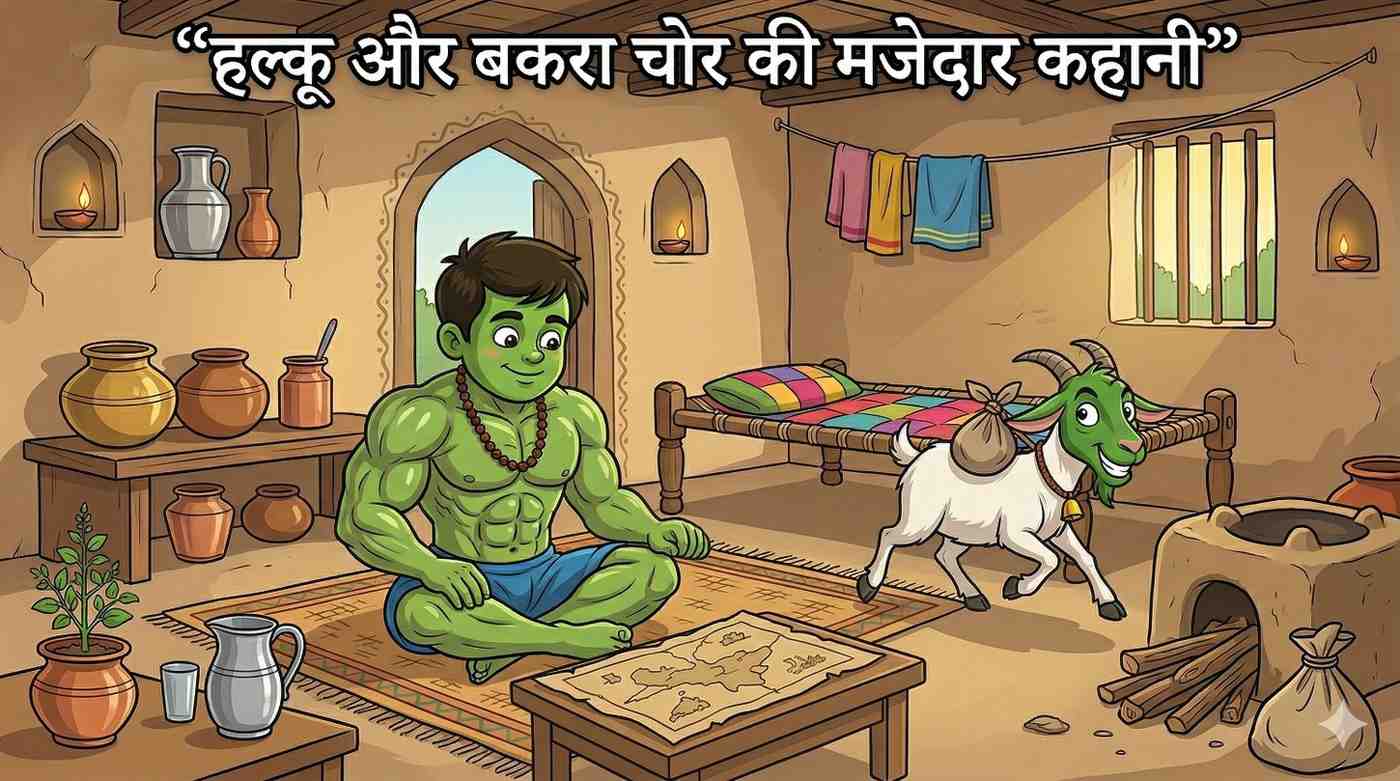 हल्कू और बकरा चोर की मजेदार कहानी