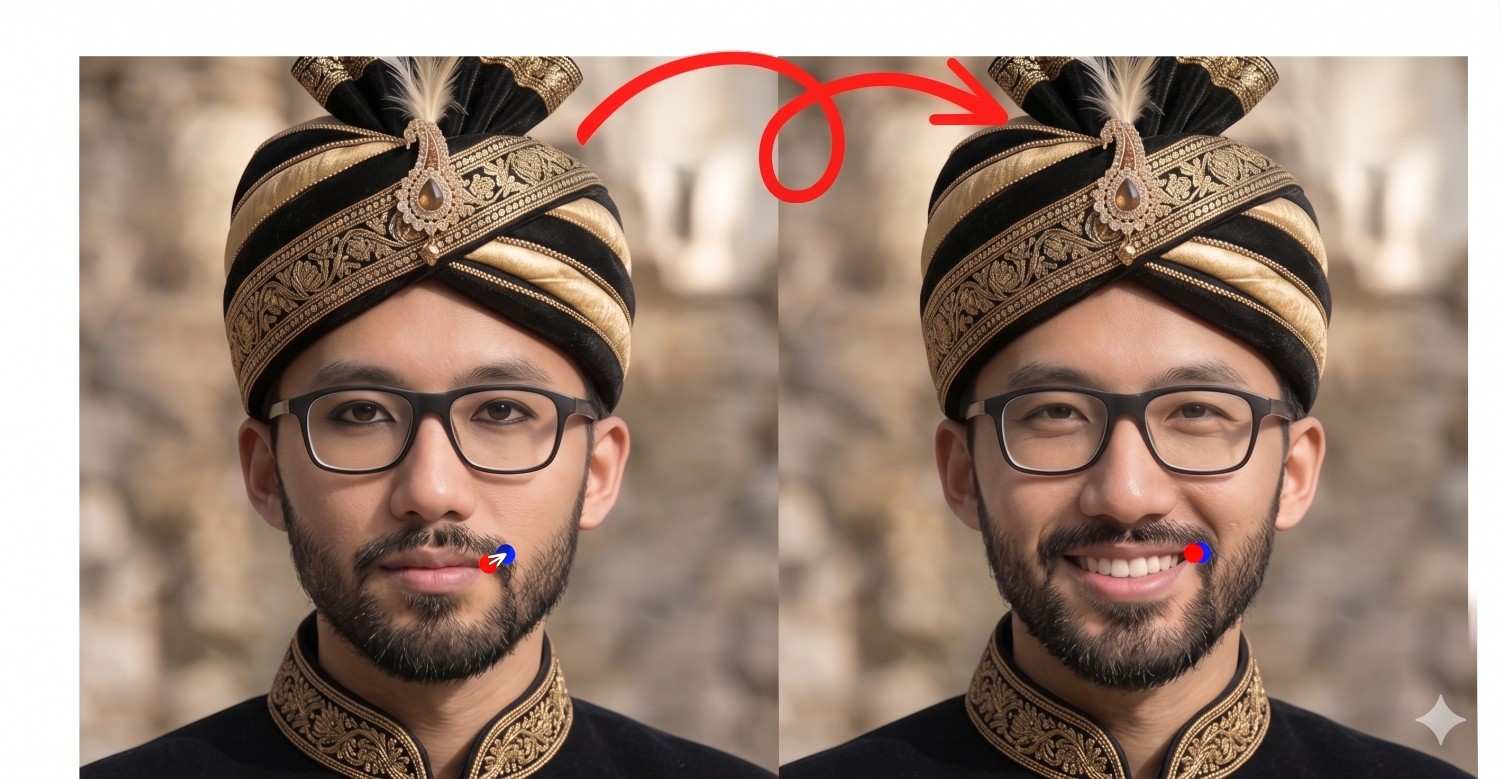 Face direction aur expression test करना