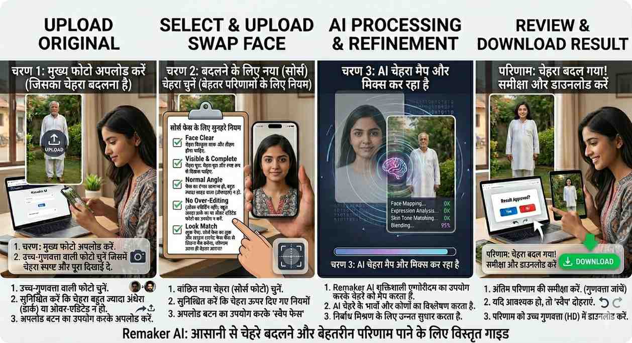 Remaker AI इस्तेमाल करने से पहले किन बातों का ध्यान रखें?