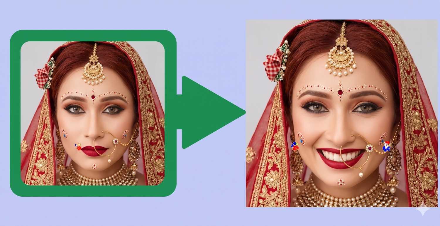 Smile aur mood correction ideas