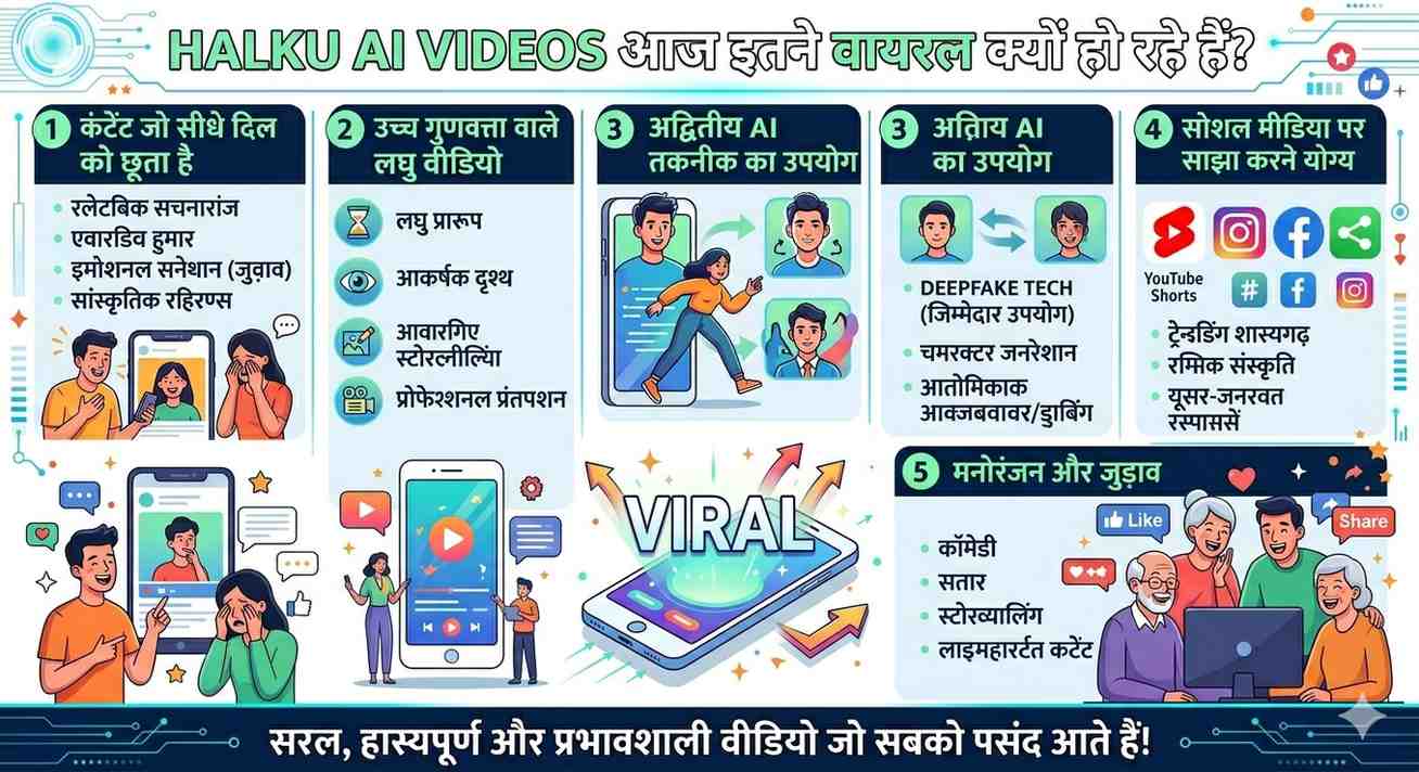 Halku AI Videos आज इतने वायरल क्यों हो रहे हैं?