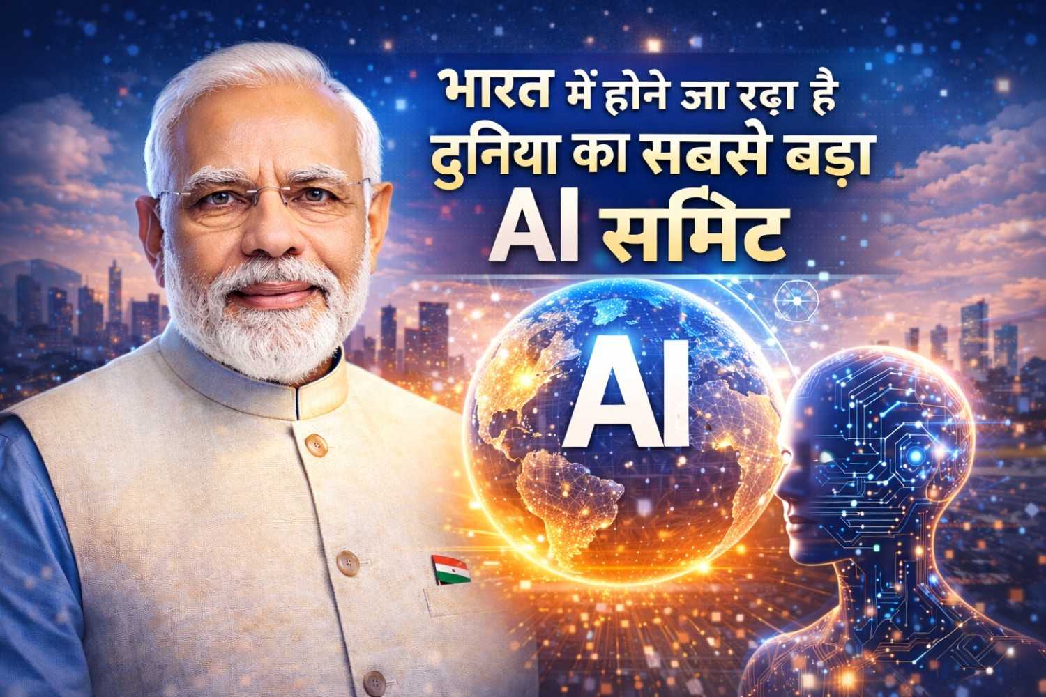 भारत में होने जा रहा है दुनिया का सबसे बड़ा AI समिट