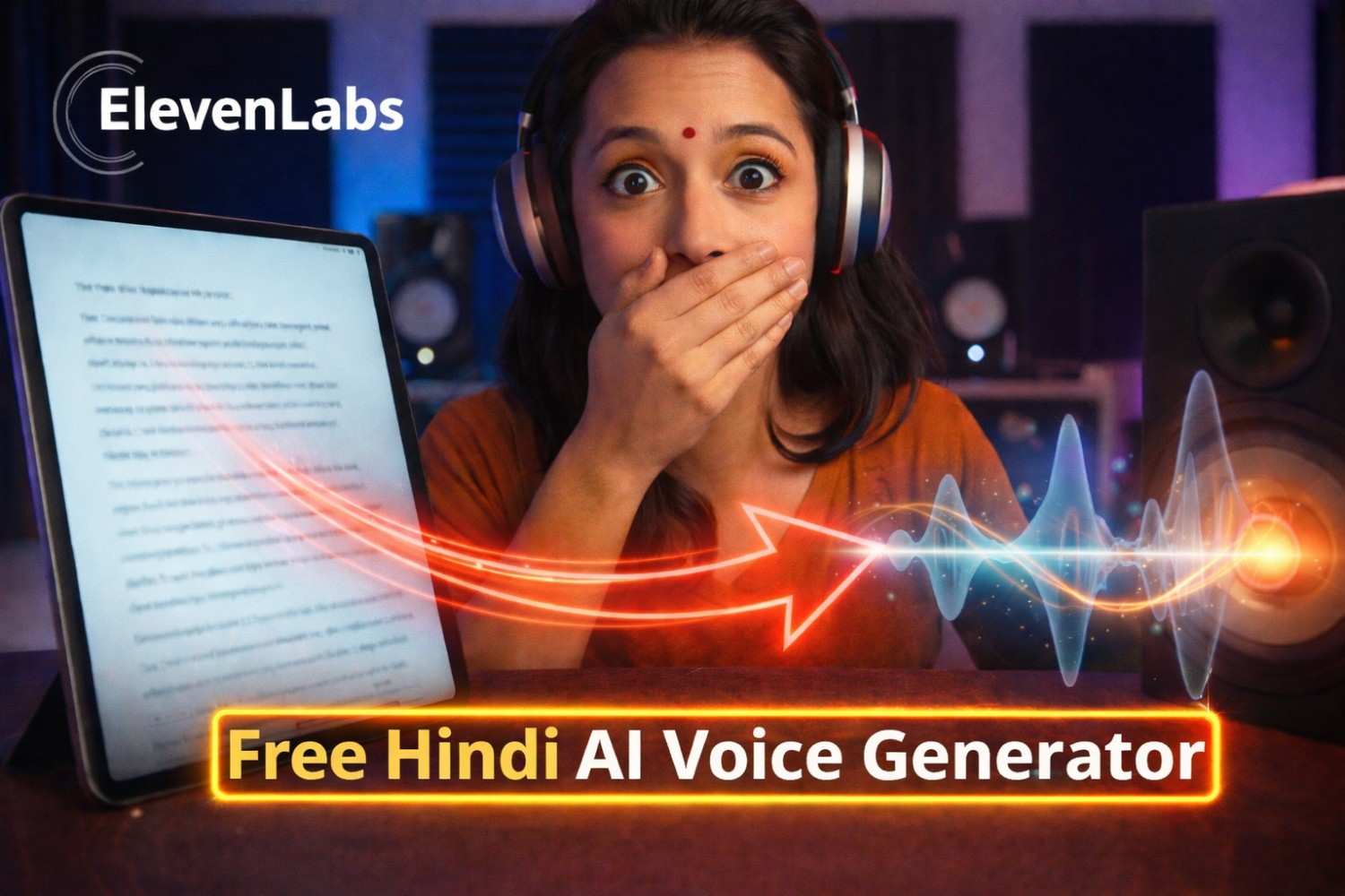 Free Hindi AI Voice Generator: ElevenLabs से मिनटों में इंसानों जैसी Realistic Hindi Voice कैसे बनाएं